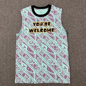 Disney Parks You're Welcome Moana‎ Maui Tank Shirt Men's S Sleeveless Crew Neck